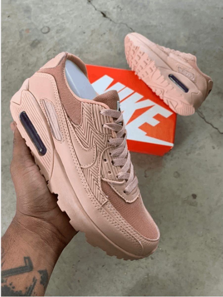 T Nis Nike Air Max Nude Feminino Novo Na Caixa Ultima Unidade No