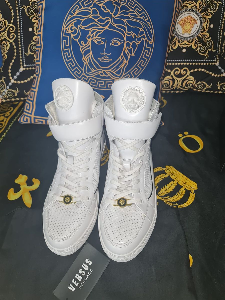 Tenis Versace Bota Masculina Versace Usado Enjoei