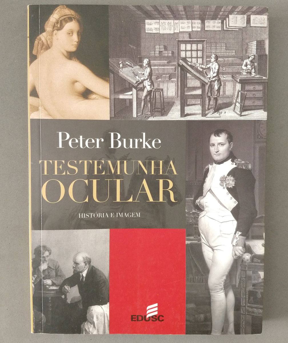 Testemunha Ocular História e Imagem Livro Edusc Usado 58548352 enjoei