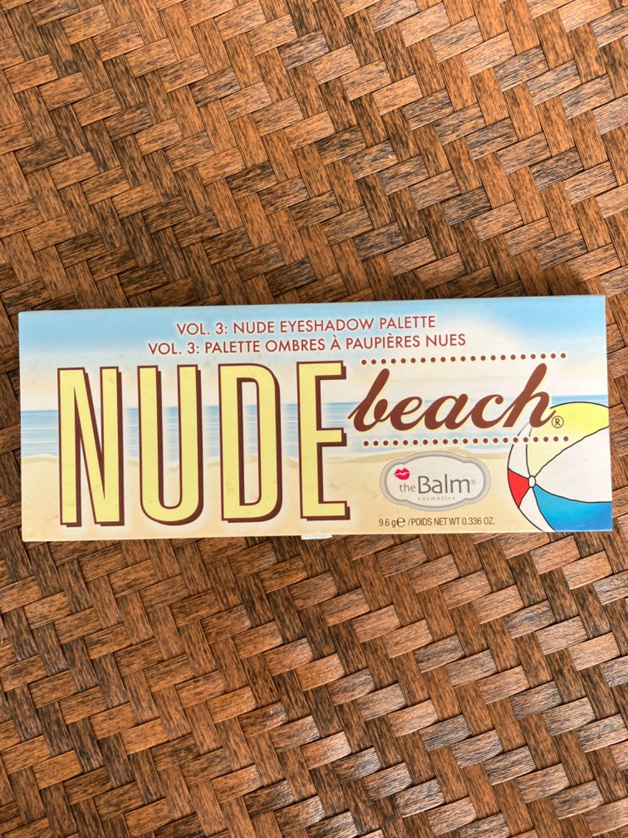 The Balm Paleta Nude Beach Maquiagem Feminina The Balm Usado 93764380