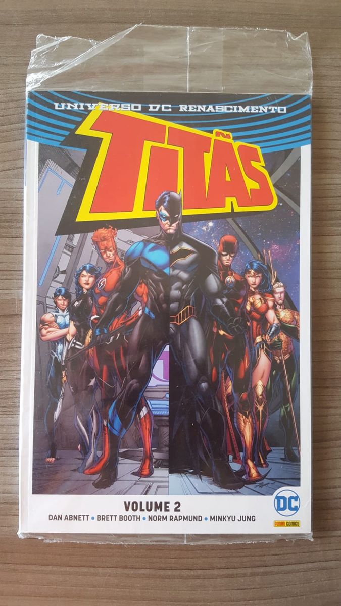 Titãs Universo Dc Renascimento Vol 2 Livro Panini Comics Usado