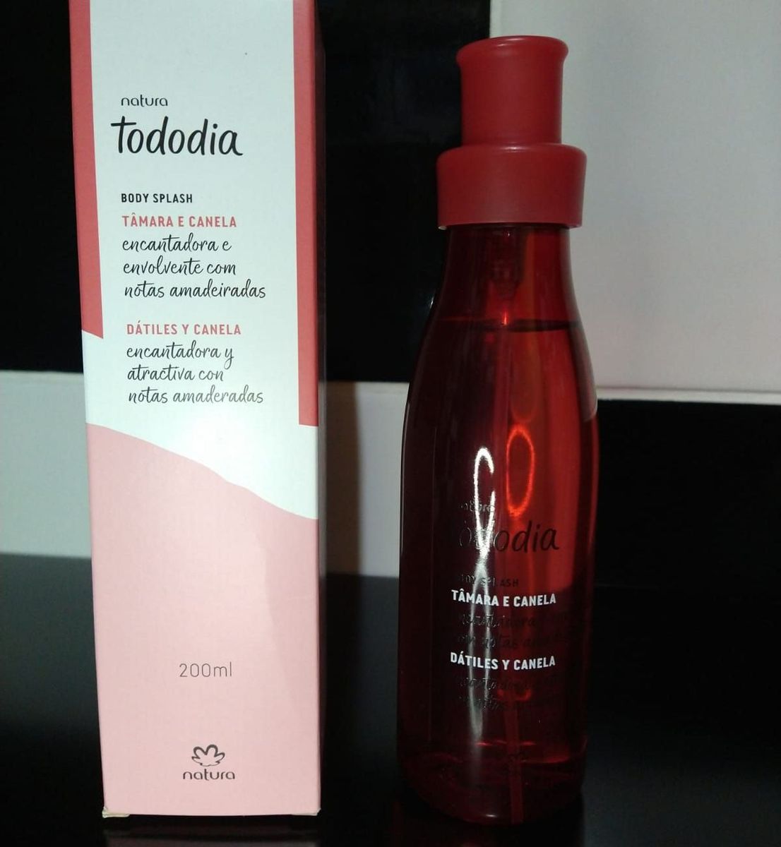 Tododia Tâmara e Canela Body Splash Desodorante colônia Feminino