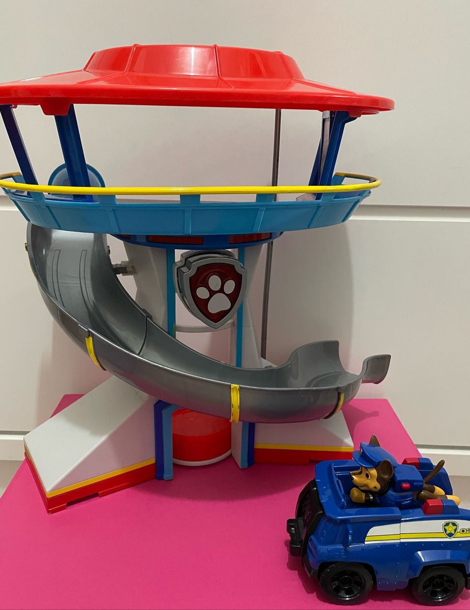 Torre Farol De Comando Patrulha Canina Brinquedo Nickelodeon Usado