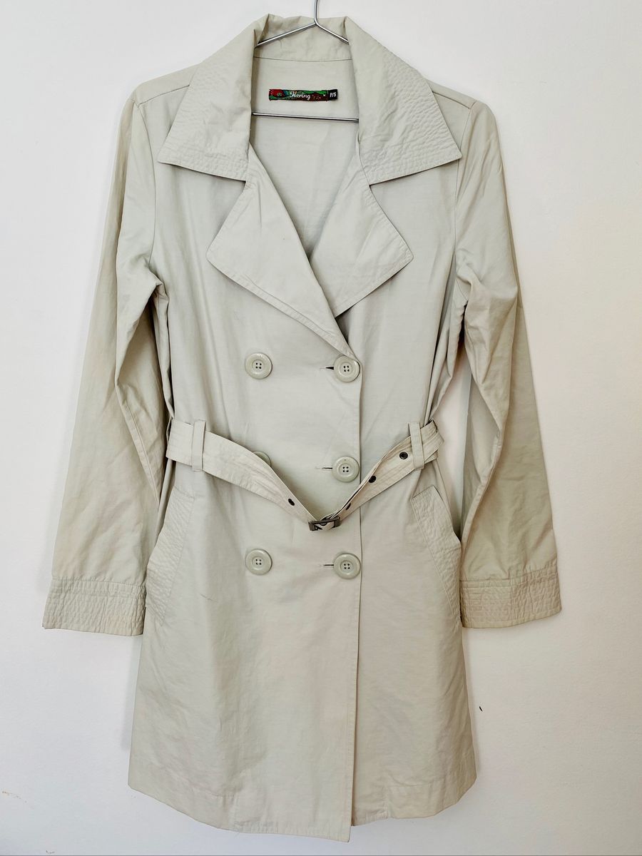 Trench Coat Imperme Vel Casaco Feminino Hering Usado Enjoei