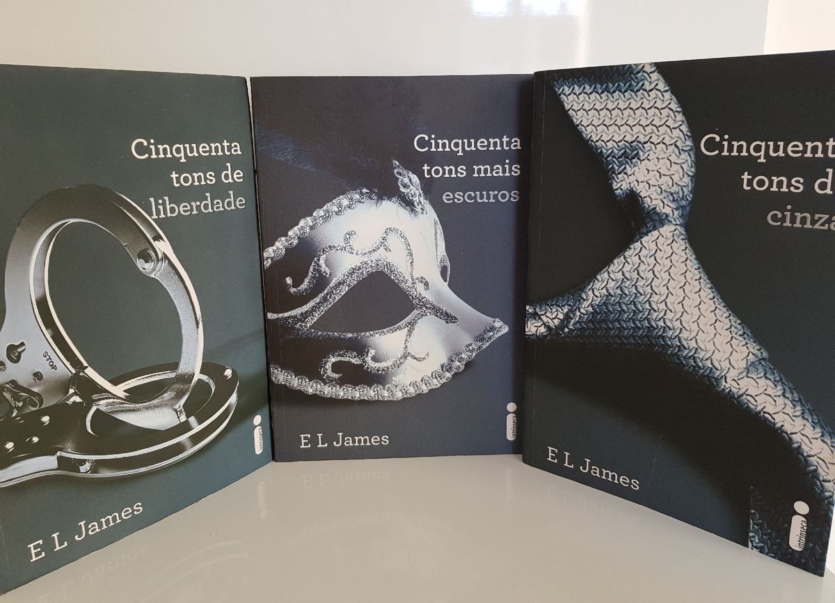 Trilogia De Livros 50 Tons De Cinza Livro Intrinseca Usado 43960554