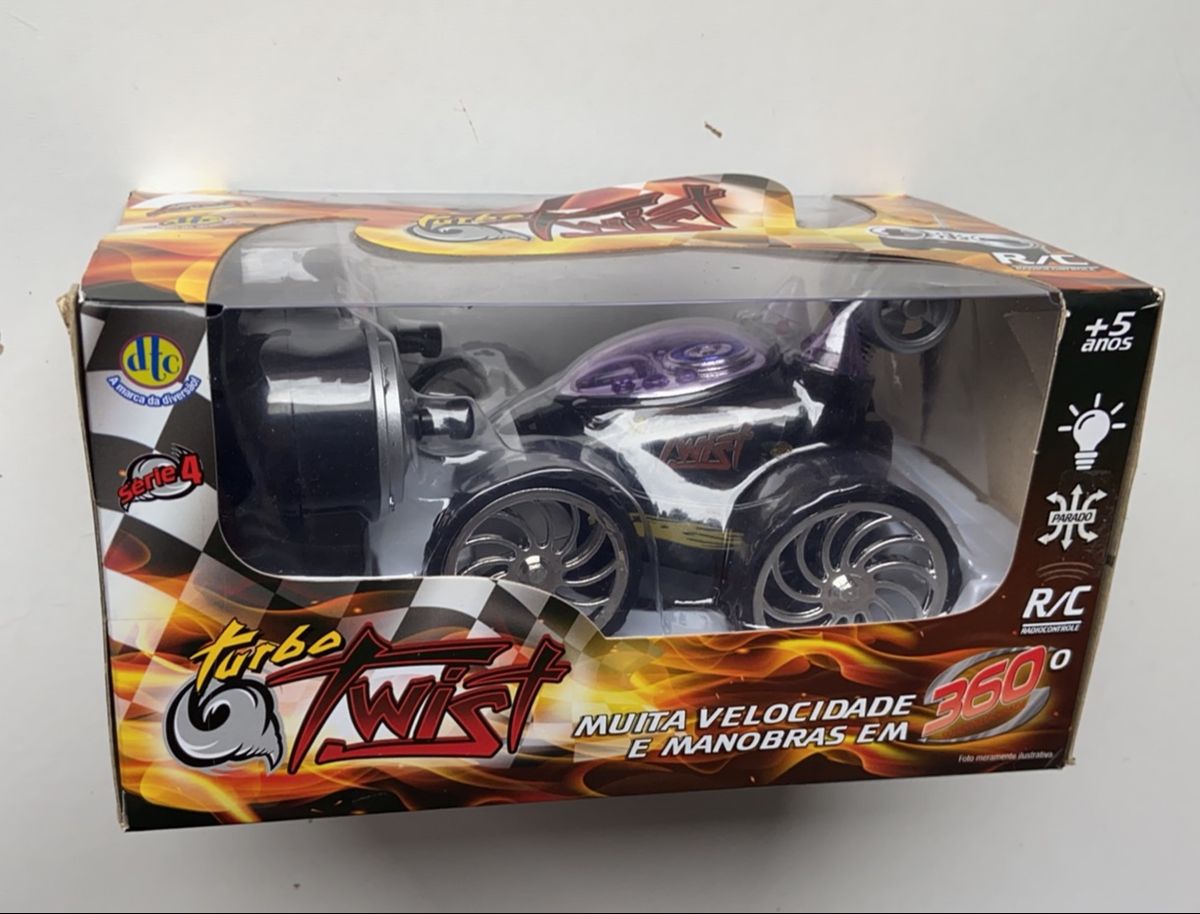 Turbo Twist Carrinho De Controle Remoto Brinquedo Dtc Nunca