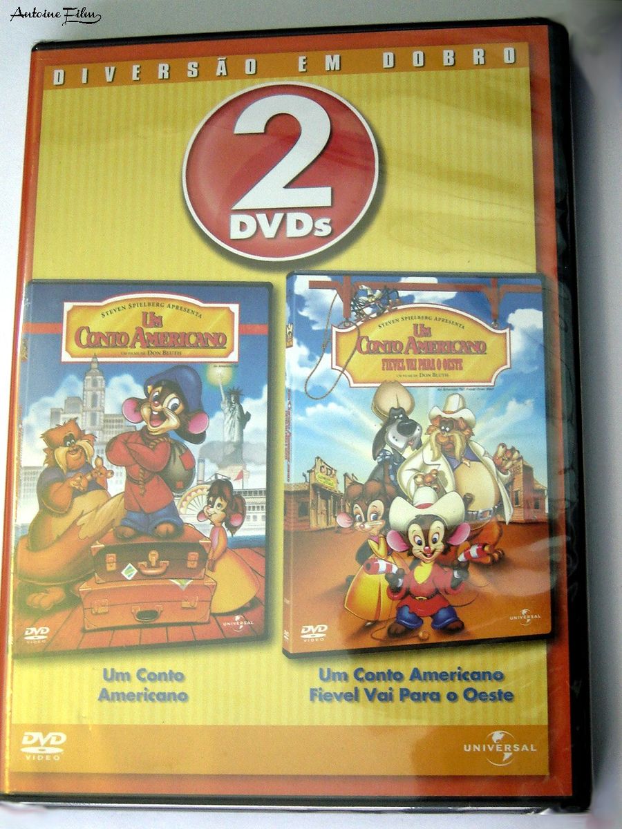 Um Conto Americado Um Conto Americano Fievel Vai P O Oeste 2 Dvd