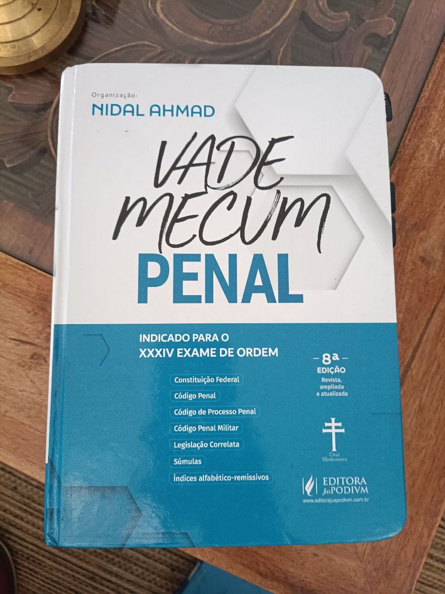 Vade Mecum Penal Livro De Teoria E Pr Tica Xxxiv Exame Oab Livro