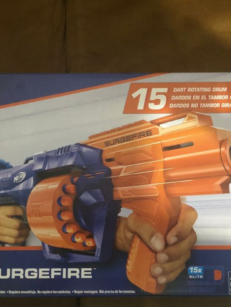 Vendo Nerf Novo Sem Uso Na Caixa Brinquedo Elite Nunca Usado 57047831