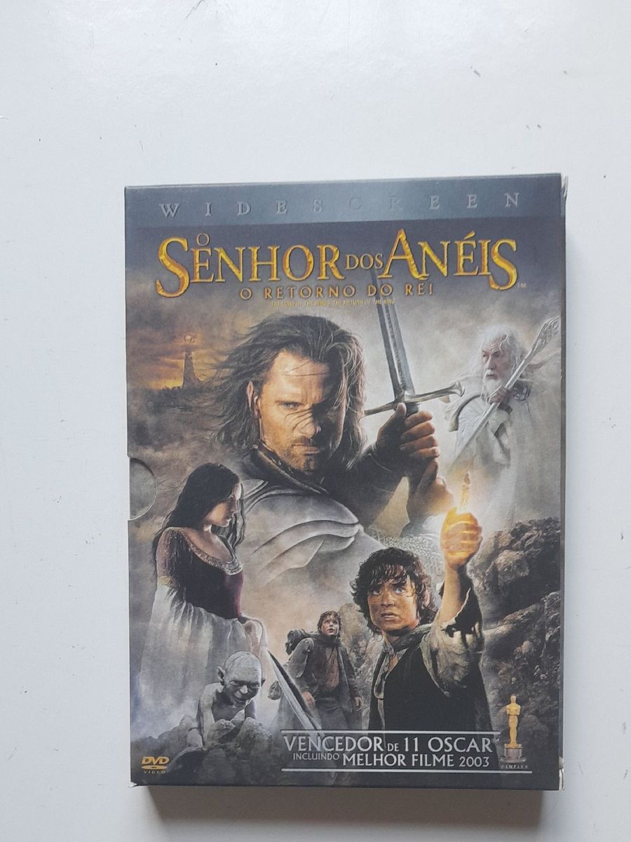 Vendo Um Dvd Duplo Seminovo Do Filme O Senhor Dos Aneis O Retorno Do