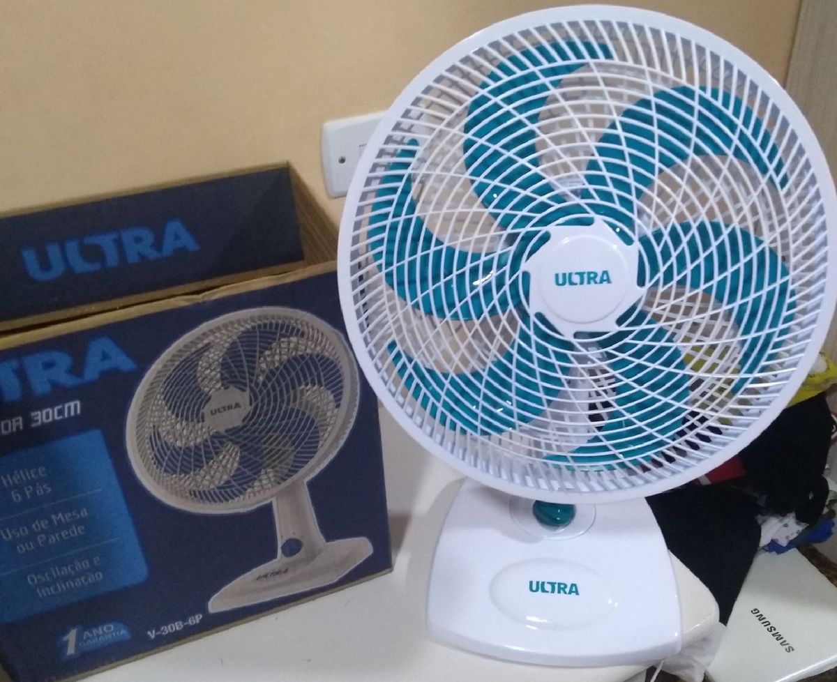 Ventilador De Mesa E Parede P S Cm Ultra V B V