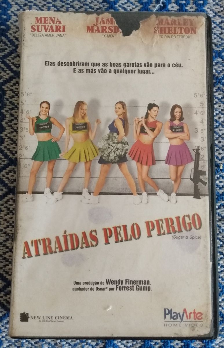 Vhs Dublado Atra Das Pelo Perigo Mena Suvari Filme E S Rie Playarte