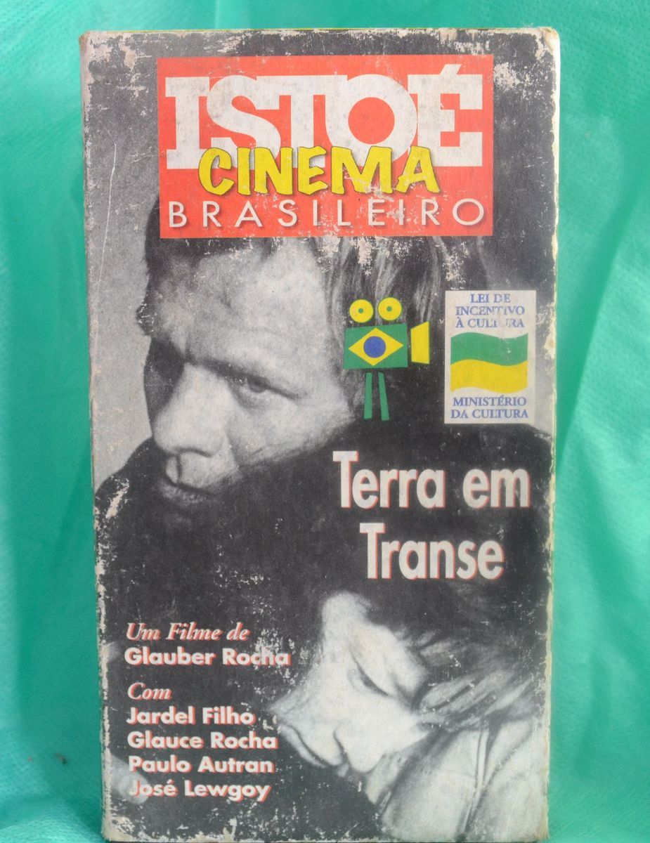 Vhs Filme Terra Em Transe Raro Filme E S Rie Usado