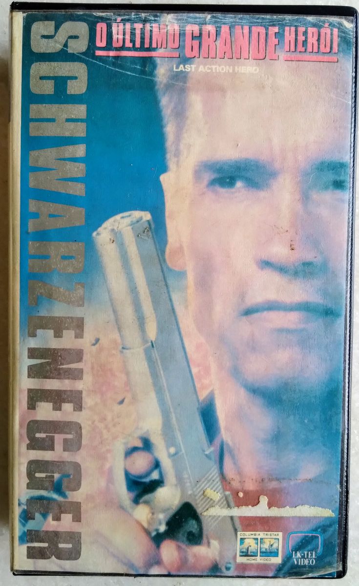 Vhs O Ltimo Grande Her I Legendado Arnold Schwarzenegger Filme E