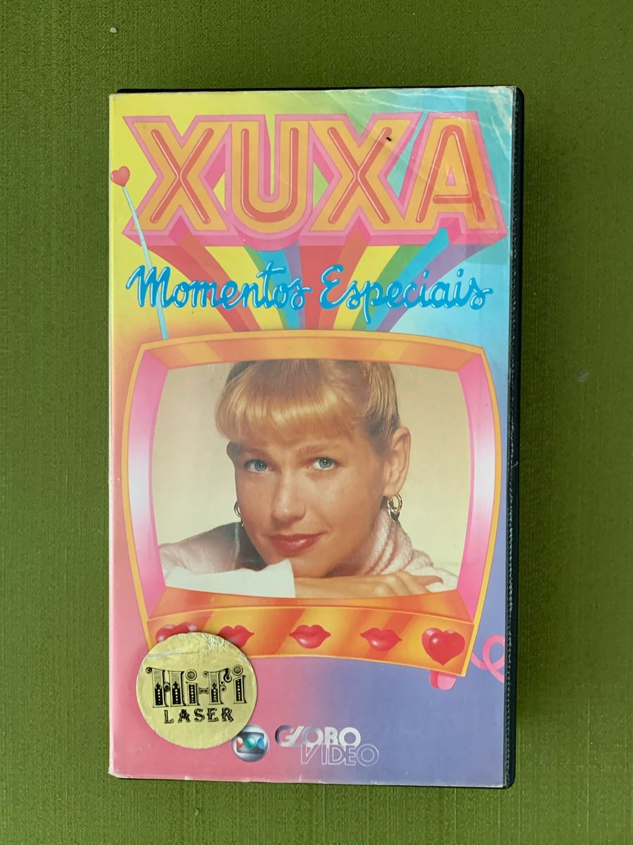 Vhs Xuxa Momentos Especiais Filme e Série Usado 39212367 enjoei