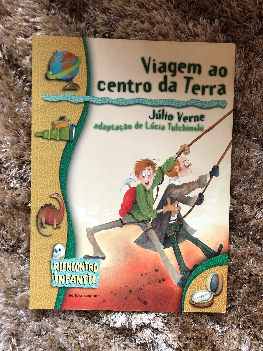 Viagem Ao Centro da Terra Júlio Verne Adaptação de Lúcia Tulchinski