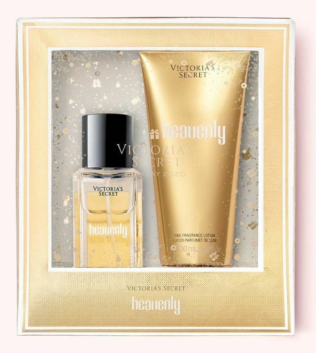 Victoria S Secret Kit Body Splash E Hidratante Heavenly Edi O Limitada