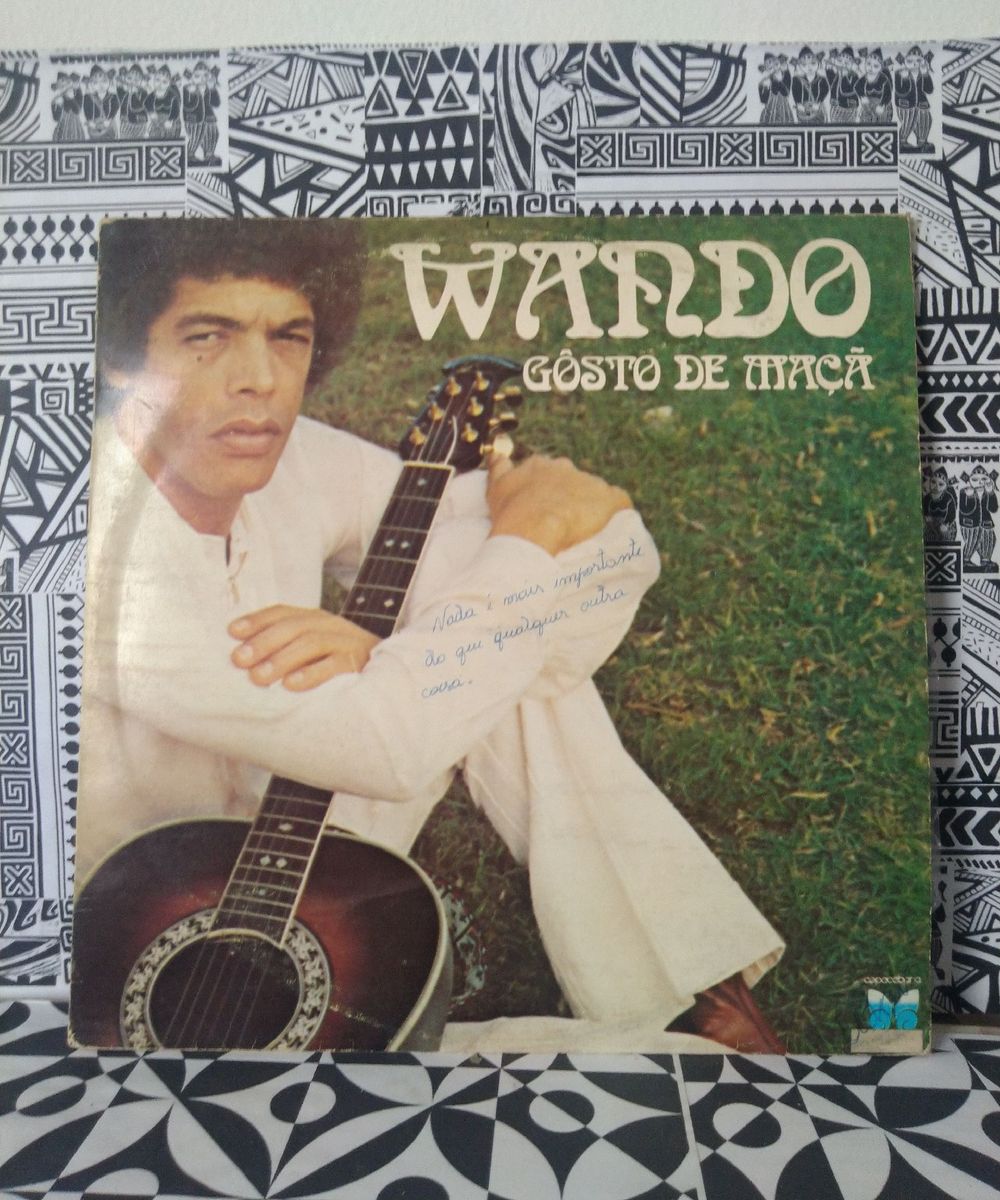 Vinil Wando Gosto De Ma Produto Vintage E Retro Disco De Vinil Lp