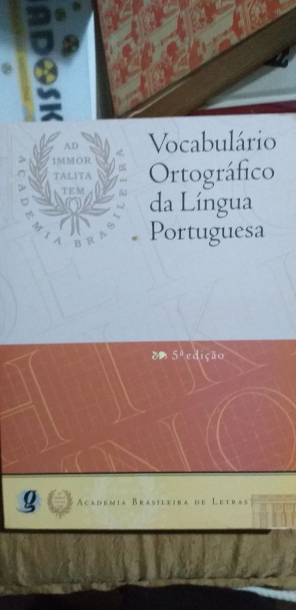 Vocabulario Ortografico da Lingua Portuguesa 5 Edição Quinta Livro