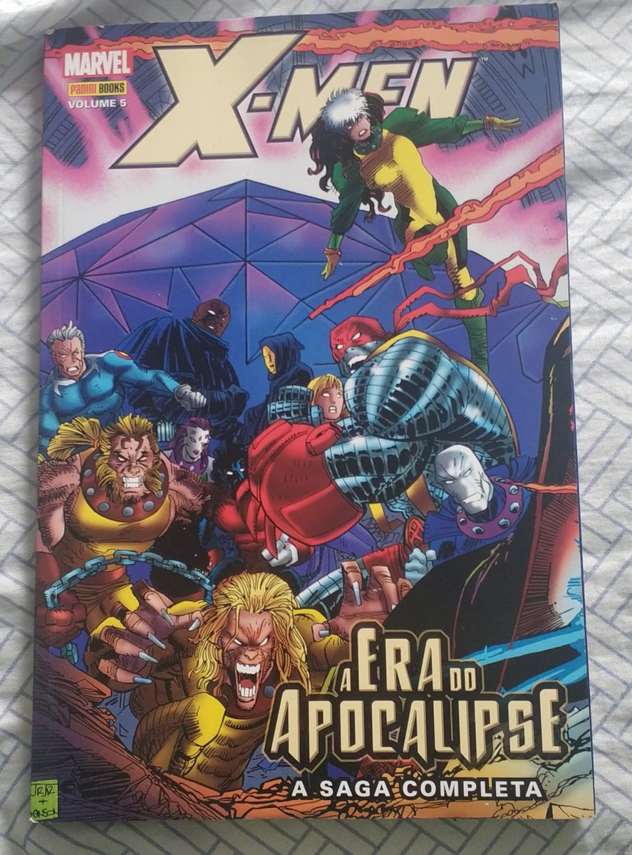 X Men A Era Do Apocalipse Volume Livro Panini Usado