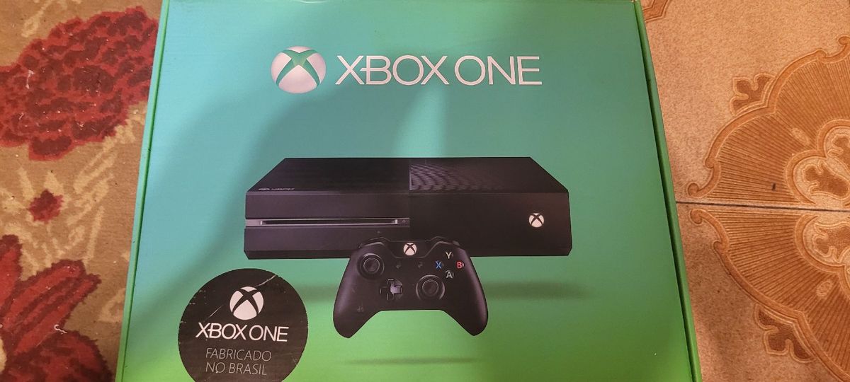 Xbox One Fat G Completo Na Caixa Console De Videogame Microsoft