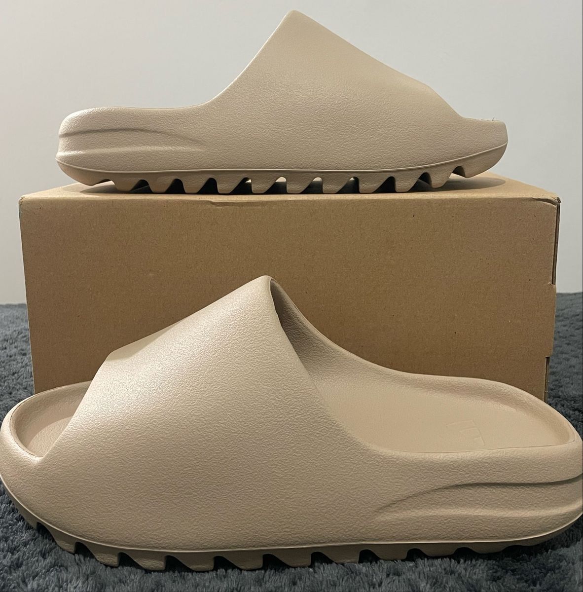 Yeezy Slide Pure Sand Lia Masculina Adidas Originals X Kanye