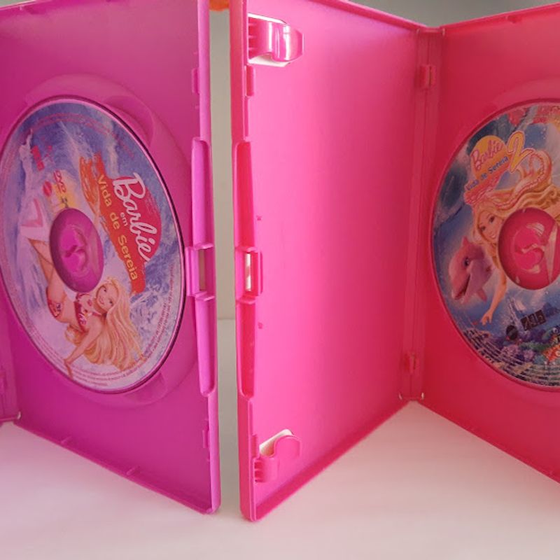 Coleção Barbie Sereias - Box com 4 DVDs - Novo Lacrado