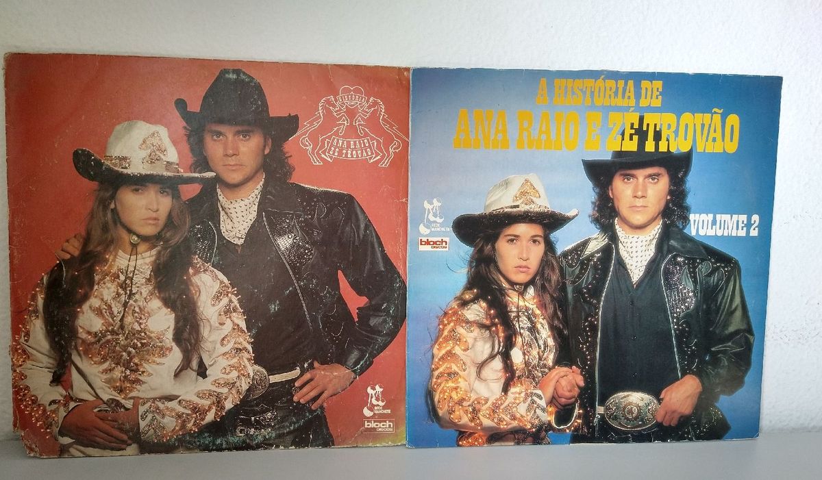 02 Lps Novela Ana Raio e Zé Trovão (com Encarte) | Item de Música Bloch ...