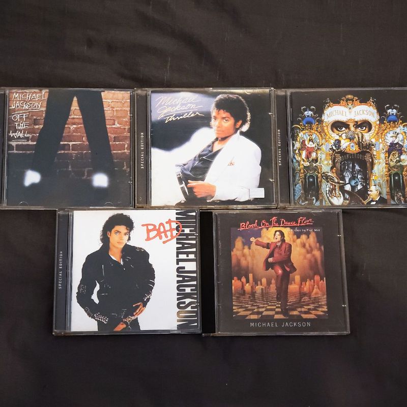 05 Cds Michael Jackson Coleção | Item de Música Michael Jackson