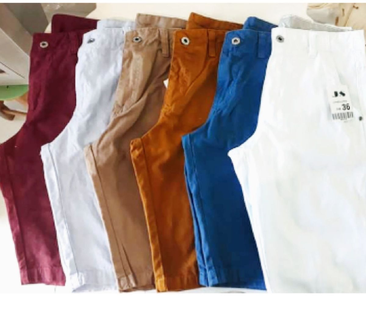 bermuda jeans masculina colorida