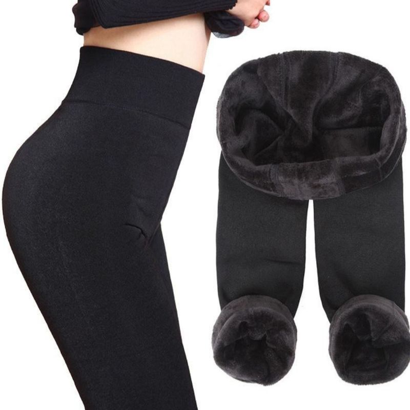 Calça Legging Peluciada para Inverno Frio