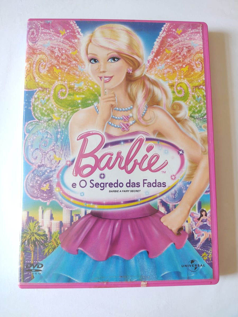 1 Dvd de Desenho Animado da Barbie 