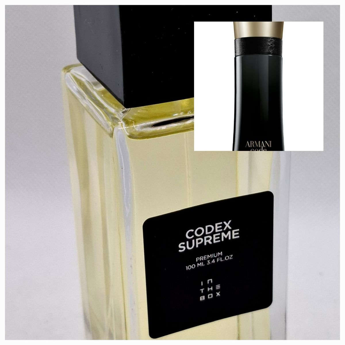 In The Box Codex Supreme 10 Ml (armani Code) | Perfume Masculino In The ...