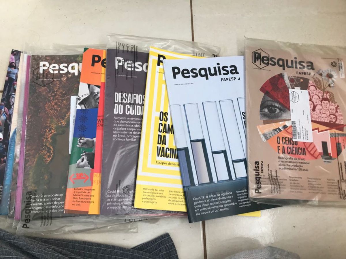 10 Revistas Pesquisa Fapesp Ano 21/22 | Livro Fapesp Usado 59482488 ...