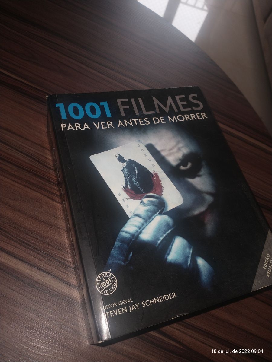 1001 Filmes Para Ver Antes De Morrer | Livro Sextante Editora Usado ...