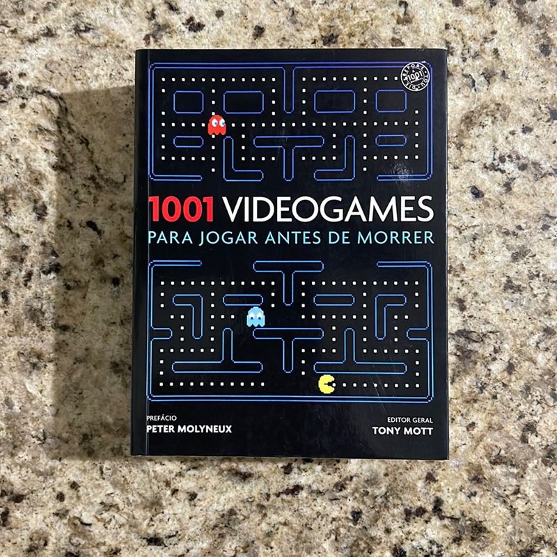 Promoção do Livro 1001 videogames para jogar antes de morrer