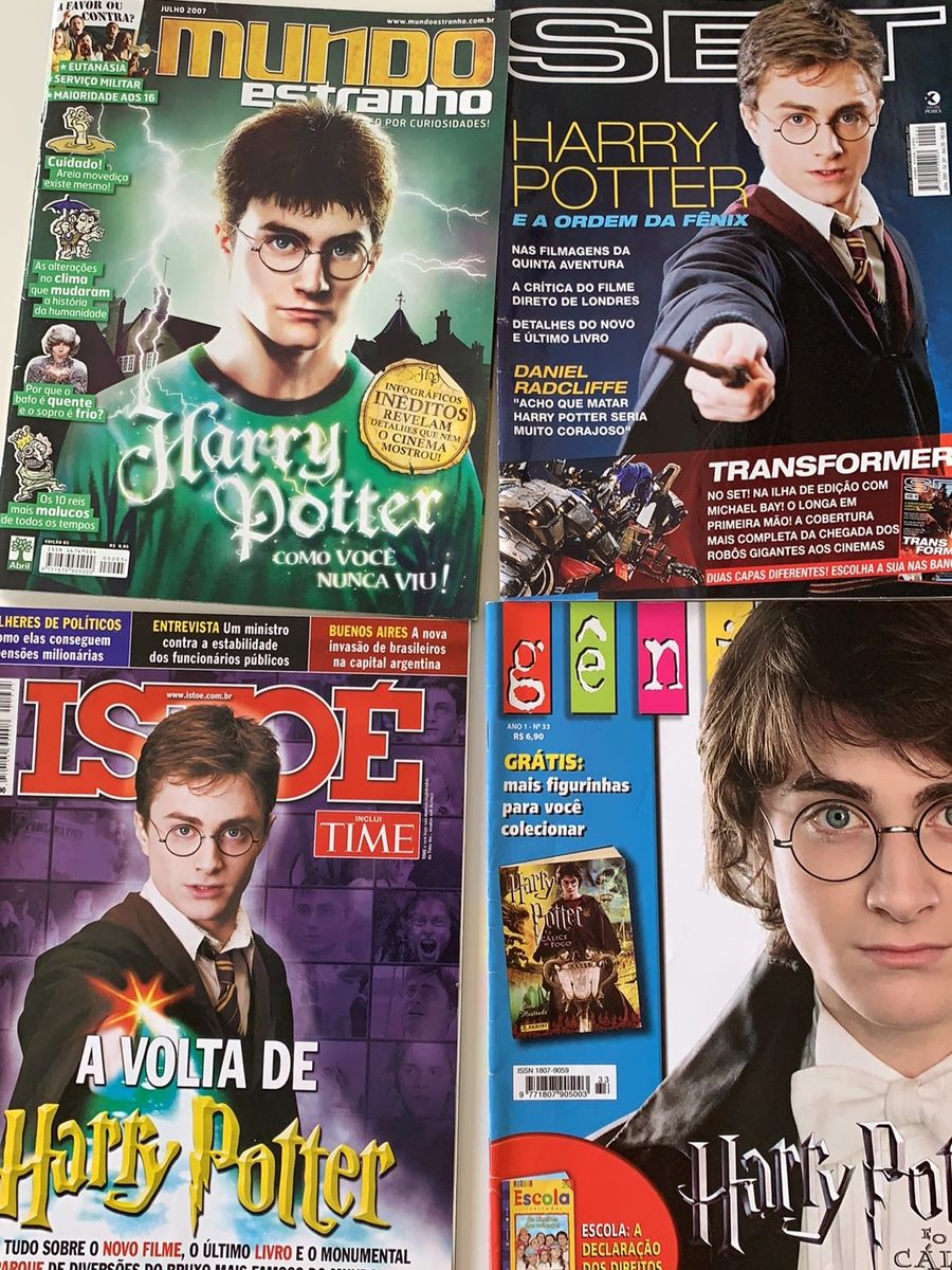 Revista Harry Potter Para Colecionador, Comprar Novos & Usados