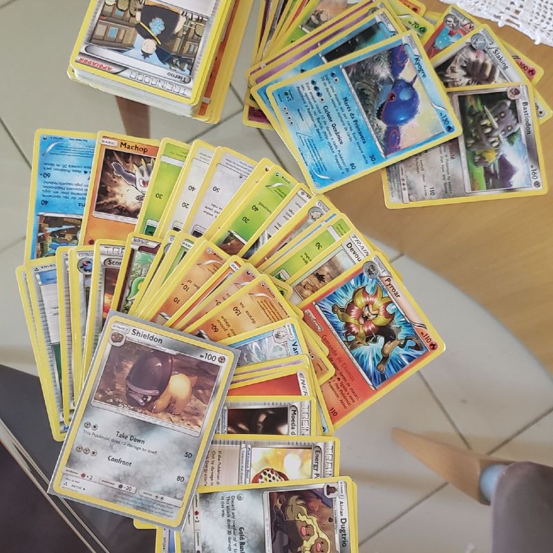 Kit 20 Cartas Pokémon Brilhantes - Pokemanos