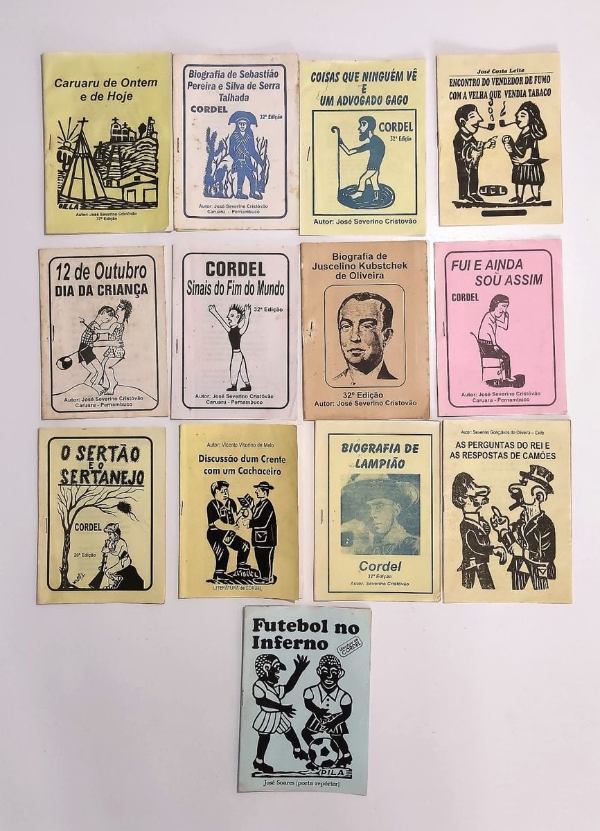 13 Livros de Cordel Originais Autografados | Livro Usado 78883998 | enjoei