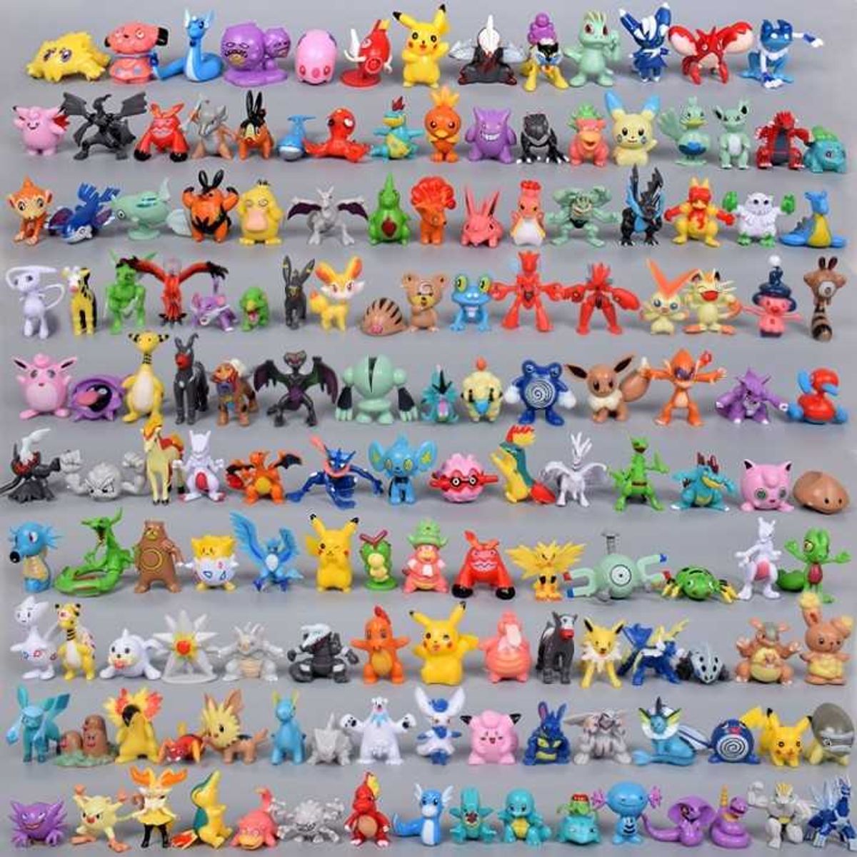 144 Pçs #pokemon #miniaturas # Bonecos #lembrancinhas #pikachu ( Pronta