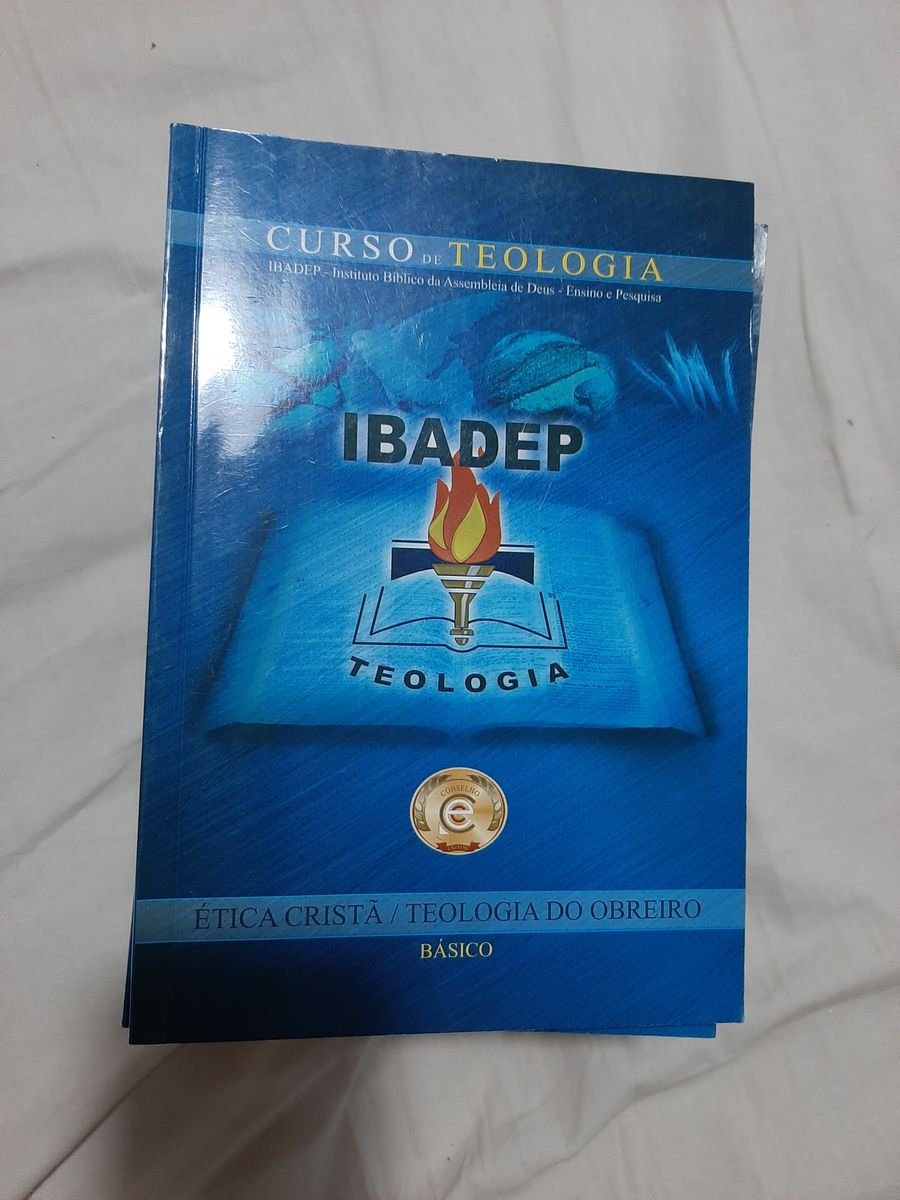 15 Livros Do Curso De Teologia Básico Ibadep | Livro Usado 43021753 ...