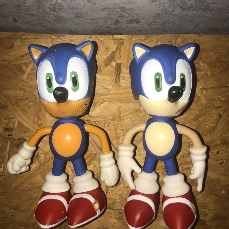 Brinquedos personagens sonic, extra