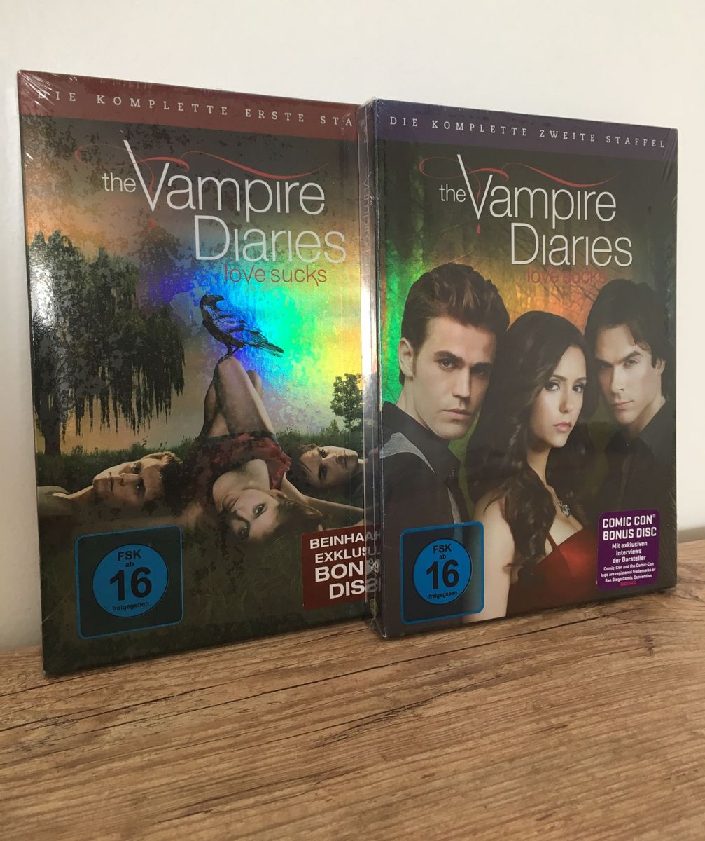 2 Box de Dvd “ The Vampire Diaries” Temporada 1 e 2 | Filme e Série ...