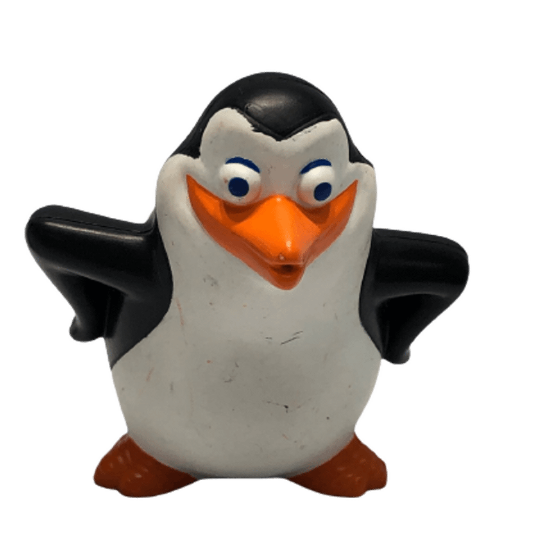 Recruta Dos Pinguins de Madagascar, Brinquedo Espirra Água da Boca, Brinquedo para Bebês Nunca Usado 75278761