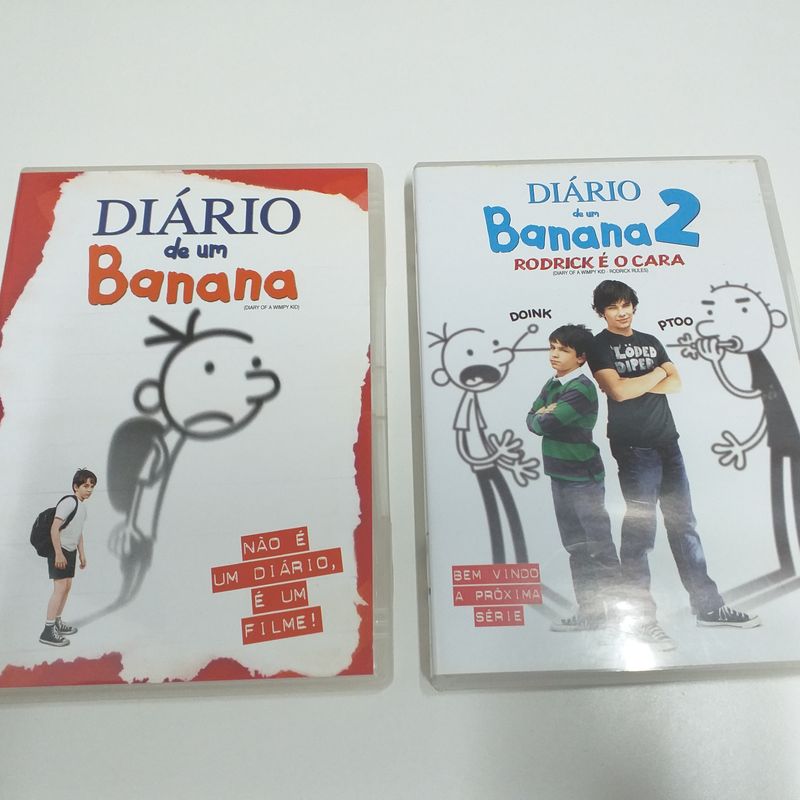 2 Dvds Diário de Um Banana, Filme e Série Usado 72052879