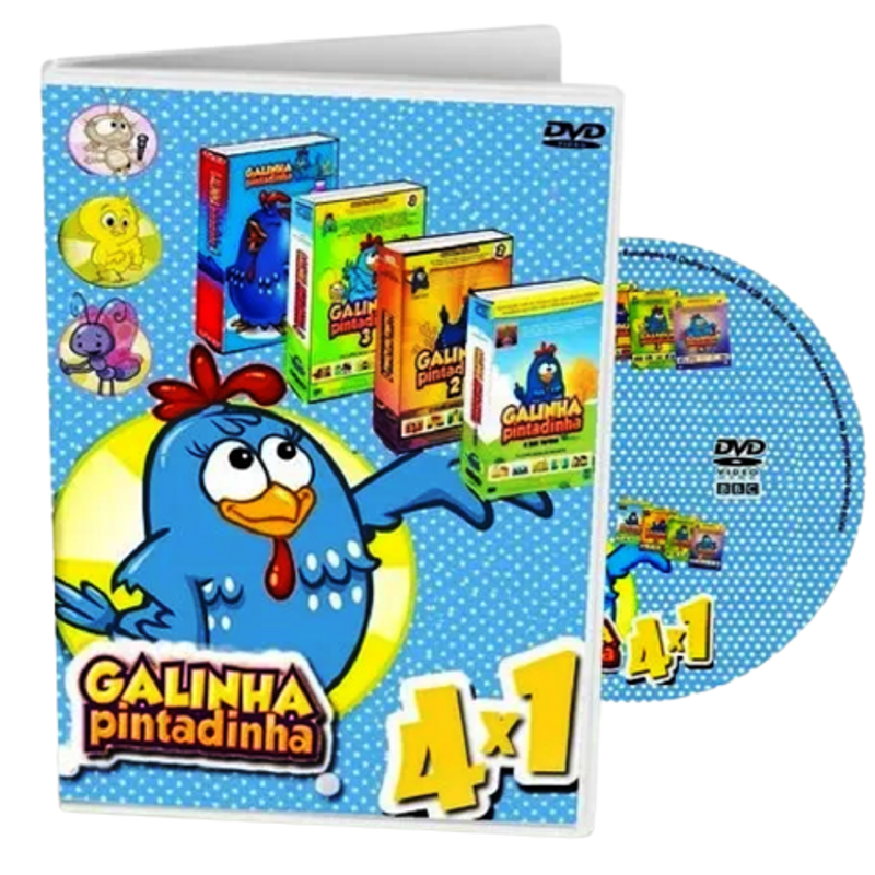 Cd + Dvd Galinha Pintadinha 4 (2 Discos) em Promoção na Americanas