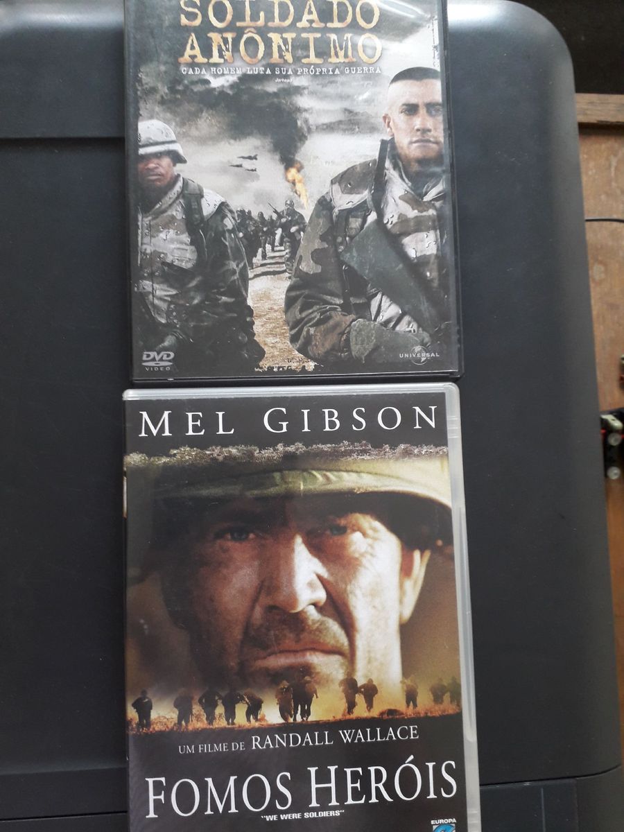 2 Dvds Guerra 1 Soldado An nimo 2 Fomos Her is Filme e S rie