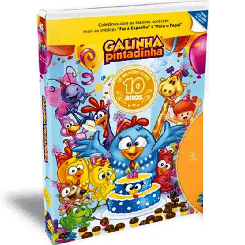 Dvds Galinha Pintadinha, Coleção Completa, Item Infantil Dvd Video Usado  51974289