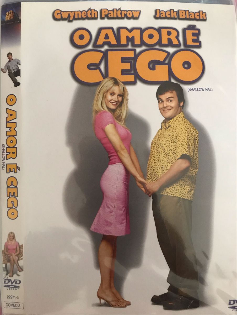 O Amor É Cego . Dvd . Gwyneth Paltrow e Jack Black, Filme e Série 20th  Century Fox Usado 45507989