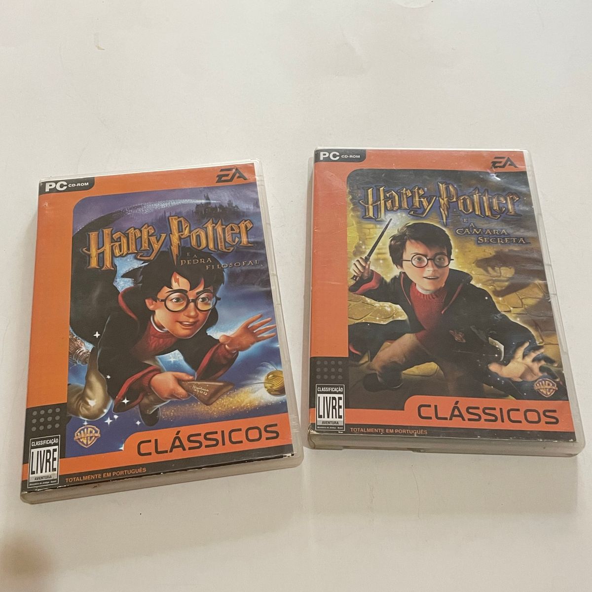 2 Jogos Pc Game Harry Potter e a Câmera Secreta + a Pedra Filosofal ...